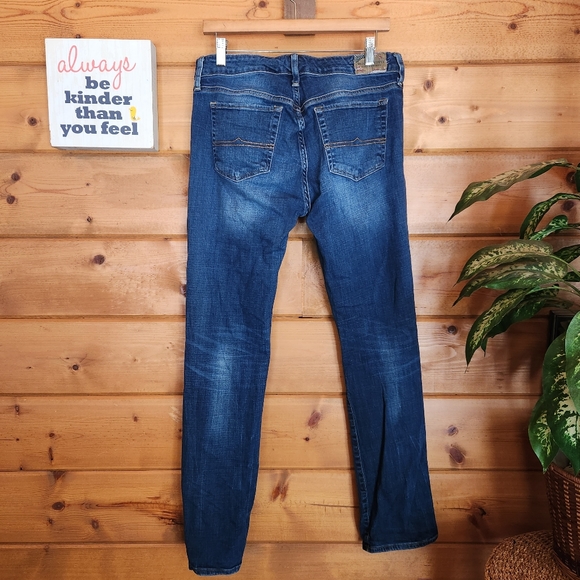 Denim & Supply Ralph Lauren 💜 Straight Leg Jeans Stone Wash Stretch Sz 32 X 31" - Picture 3 of 11